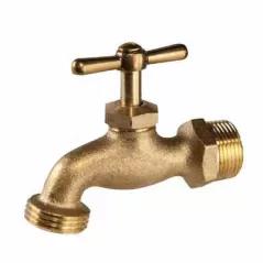 1/2" Threaded x MIP Brass 706 Hose Bibb | SOV005HB