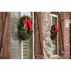 Sun Warm White LED 60" Deluxe Wreath | SRCLEDWREATH60H