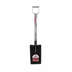 12" Steel Blade Steel Handle V Shaped Head/Closed Back Spade | STR49957