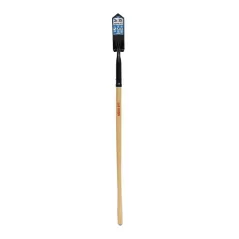 3" Steel Blade 11 ga Precision Lathe Turned American Ash Wood Handle Trenching/Cleanout 35 Degrees Angle Head Shovel | STR89023