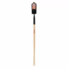 4" Steel Blade 11 ga Precision Lathe Turned American Ash Wood Handle Trenching/Cleanout 35 Degrees Angle Head Shovel | STR89024