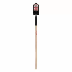 5" Steel Blade 11 ga Precision Lathe Turned American Ash Wood Handle Trenching/Cleanout 35 Degrees Angle Head Shovel | STR89025