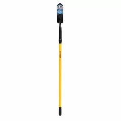 3" Steel Blade 11 ga Yellow Professional Grade Fiberglass Handle Trenching/Cleanout 35 Degrees Angle Head Shovel | STR89123