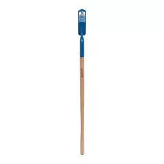 3" Tempered Steel Blade 16 ga Precision Lathe Turned Ash Wood Handle Trenching/Cleanout 28 Degrees Angle Head V Blade Shovel | STR89223