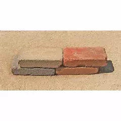 16" x 8" x 4" Rectangular Rust Quarry Stone | STV11420
