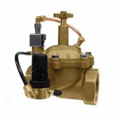 1" Brass 20 - 200 psi 3100 Series Pressure Regulating 24 VAC Master Valve | SUP3100100