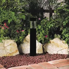 4.5 W Ceramic MR-16 LED Standard Architectural Bronze Die-Cast Copper-Free Aluminum Landscape Series 2500 Model Bollard Light | VISBR2500Z45W36