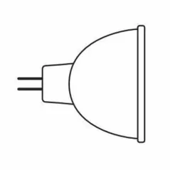 20 W Bi-Pin MR-16 Halogen Ultra Tungsten 36 Degrees Flood Lamp | VISLN20BAB