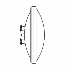 20 W Screw-In PAR36 Halogen Tungsten 45 x 55 Degrees Very Wide Flood Lamp | VISLNH7558
