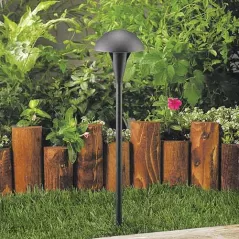 10 W Ceramic T3 Halogen Standard Black Die-Cast Copper-Free Aluminum Landscape Series 4206 Model Small Path Light | VISPR4206B
