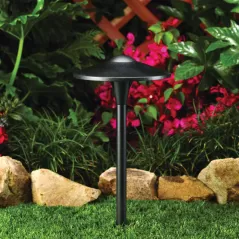 2.5 W T3 LED Standard Architectural Bronze Die-Cast Copper-Free Aluminum Landscape Series 4708 Model Path Light | VISPR4708Z25WT3