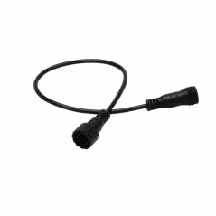 1.25" x 6' Black Plastic For Landscape Tape Lighting Long Joiner Cable