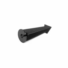 14" x 3.75" Bronze Polycarbonate For Accent, Flood, and Path lights Mounting Stake