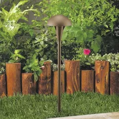 2.5 W Ceramic T3 LED Standard Architectural Bronze Die-Cast Copper-Free Aluminum Landscape Series 4206 Model Path Light | VISPR4206Z25WT3