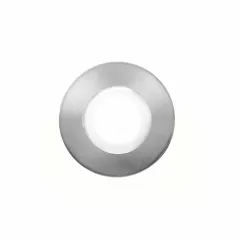 4 W 3000K LED Stainless Steel Recessed with Honeycomb Louver Round In-Ground Luminaire | WAC202230SS