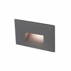 2 W 2700K LED Bronze Aluminum Rectangle Step Light | WAC401127BZ