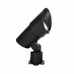 16 W 3000K LED Black Aluminum Landscape Accent Luminaire | WAC501130BK