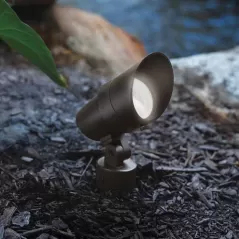 14.5 W 3000K LED Bronze Aluminum Landscape Accent Luminaire | WAC501230BZ