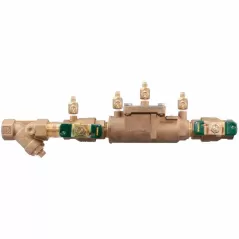 3/4" FPT Bronze Lead-Free Cast Copper Silicon Alloy 175 psi LF007M3-QT Series Double Check Valve Assembly | WAT007QT007LF