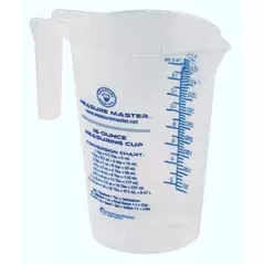 Measure Master Graduated Round Container 16 oz / 500 ml (40/Cs)
