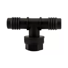 Hydro Flow Tub Outlet Tee Fitting w/ 2 Gaskets - 3/4 in - Display Box (25/Box)