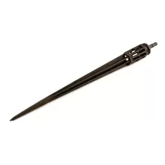 Hydro Flow Dripper Stake w/ Basket - Black - Display Box (100/Box)