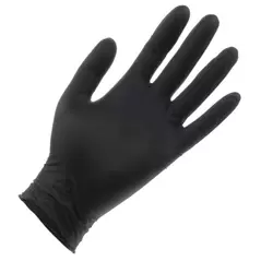 Black Lightning Powder Free Nitrile Gloves Large (100/Box)