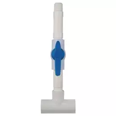 Jain Irrigation Riser Assembly w/ 3/4 in x 3/4 in x 1/2 in Tee (4/Bag)
