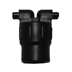 1/2" Inlet FPT x Taper 6 gph Black 4-Outlet Bubbler | AGP72500774