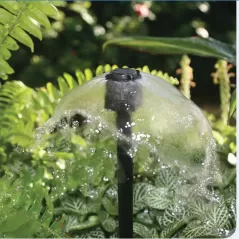 4 mm Barb Acetal Base Polypropylene Cap 360 Degrees Adjustable Flow Dripper | ANT31795