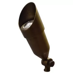 Alliance Outdoor Lighting Bullet Light, 4W MR-16 2700K LED Aged Brass | BL205