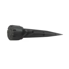 NDS Drip Emitter, Barb 0 To 10 Gpm Black Adjustable W/6" Stake 180° 5 Stream | DAFS 180