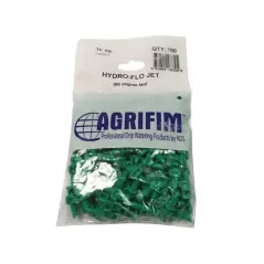 6' 90 Degrees Fan Spray 18 gph Green 1-Piece Micro-Spray Jet | AGFTF59