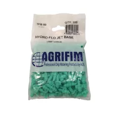 0.05" Green TFB Series Nozzle For 2-Piece Fixed Orifice Jet Non-Pressure Compensating 1-Outlet Devices Jet Base | AGFTFB50