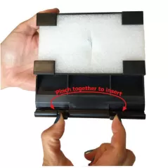 0.85" x 5.375" x 5.25" For Signature Series 200 Signature MicroSkim Classic MicroSkim and Classic UltraSkim Pond and Surface Skimmer Filters 6" Skimmer Weir | AQS29257