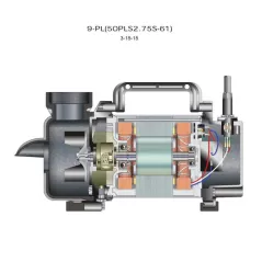 120 V 6800 gph Direct Drive 9PL Pond Pump | AQS29977
