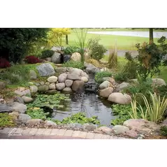 Small with 12' x 15' EPDM Pond Liner Pond Kit | AQS53033