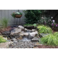 Backyard Waterfall Landscape Fountain Kit | AQS83013