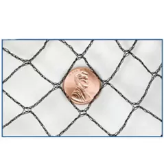 20' x 14' Woven Nylon Black Protective Pond Netting | AQS98001