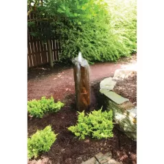 10" x 36" Natural Mongolian Basalt Column | AQS98969