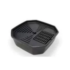 30" x 30" x 10" 2000 gph 40 gal Black Small AquaBasin | AQS98469