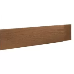 20' x 1/2" x 4" Poly Board Brown Landscape Edging | BABPB420B