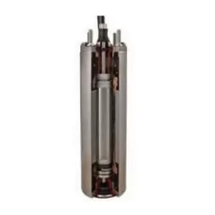 4" 1.5 hp 230 V 1-Phase 2-Wire Submersible Pump Motor | FLW137420