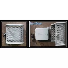 17" x 7-1/2" x 14" Gray Steel For Wall Mounted Larger or Deeper Sprinkler Controllers Enclosure | BPDCG2GY