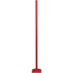 12" x 3-1/2" x 1/4" Tempered Steel Blade Steel Handle Dirt Tamper | CORUT60055