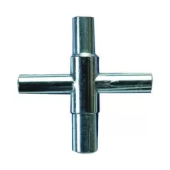 Hardened Steel Universal 4-Way Faucet Key | CST4WKEY