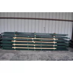 16' x 6" Steel Green with 6-Pin Landscape Edging | EDG316616G
