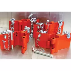 5" Zinc-Plated Steel PVC Casing Elevator | JKTELEV5