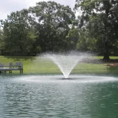 3/4 hp 21' x 17.5" x 5.5' 208 to 240 V VFX Series 1-Phase Aerating Fountain | KAS3400HVFX100
