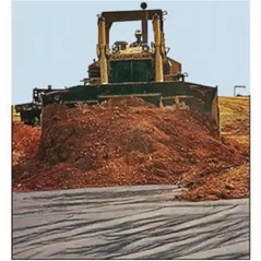 15' x 300' 100% Polypropylene DNG120 Series 4.5 oz Non-Woven Geotextiles | LANDNG12015300